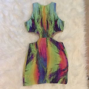 Naven rainbow dress